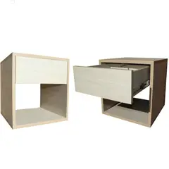 MAOS - Combo X2 Mesa De Noche Nochero Mesa Auxiliar