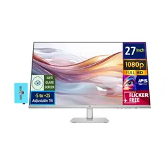 HP - Monitor 527sh negro 27 pulgadas Full HD Serie 5 con altura ajustable