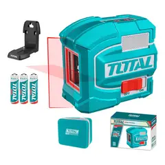 TOTAL - Nivel Laser 0-18m Luz Roja Industrial Super