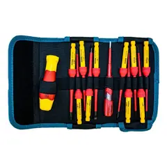 TOTAL - Kit Destornilladores Aislado 1000v Industrial X 12 Pzs