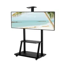 GENERICO - Soporte Para Tv 32 - 65 Pulgadas Pedestal Móvil Con Rodachines