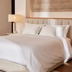 DISTRIHOGAR - Cover Duvet Hotel Experience 400 Hilos Sicilia Blanco Arena King