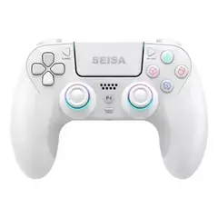 SEISA - Control Joystick Bluetooth Luz Led Para Ps4 Android Pc