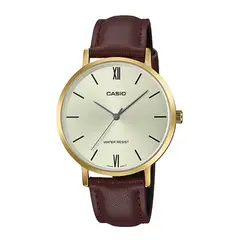 CASIO - Reloj Modelo LTP-VT01GL-9B Diseño Elegante
