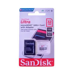 GENERICO - Tarjeta MicroSD SanDisk Ultra 32GB con Adaptador Alta Velocidad