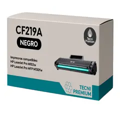 GENERICO - Unidad de imagen Compatible CF219A Negro Impre MFP M130fw M102w