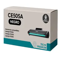 GENERICO - Toner Compatible CE505A Negro Impre Laserjet P2035 P2050 P2055