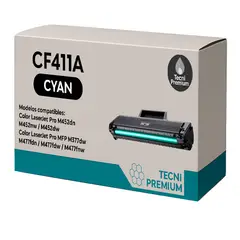 GENERICO - Toner Compatible CF411A Cyan Impre LaserJet Pro M452 M377M477