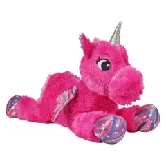 KISSES - Peluche Unicornio acostado 30 cm PK3930-30 Fucsia