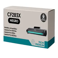 GENERICO - Toner Compatible CF283X Negro Impre Laserjet M201dw M125a M225dw