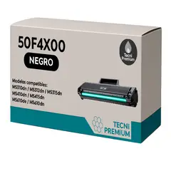 GENERICO - Toner Compa 504X 50f4X00 NegroImpr MS310dnMS312dnMS315dn ParaLexmark