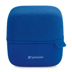 VERBATIM - PARLANTE INALAMBRICO CUBE CON ALTAVOZ BLUETHOOTH AZUL