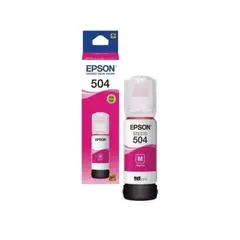 EPSON - Tinta 504 Magenta Original Para L4150 L4160 L6161 L6171 L6191