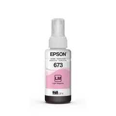 EPSON - Tinta 673 Light Magenta Imp L800 L805 L810 L1800 Original