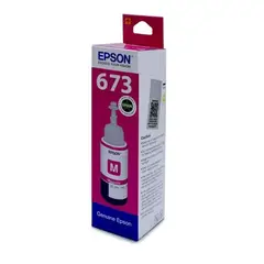 EPSON - Tinta 673 Magenta Imp L800 L805 L810 L1800 Original