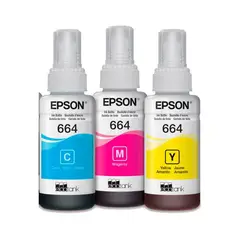 EPSON - 3 Tintas 664 Originales Para L200 L355 L380 L210 L110
