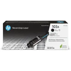 HP - Kit de Recarga Tóner Neverstop Laser 103A Negro Original 1000a 1200