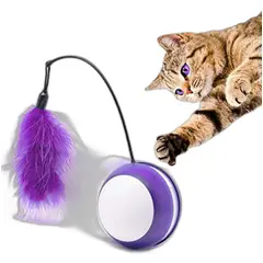 GENERICO - Bola Interactiva Autogiratoria 360 Con Luz Y Sonido Mascota