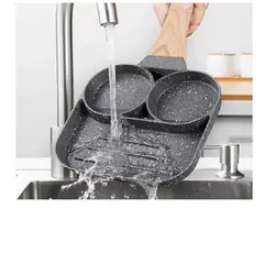SKY - Sartén Antiadherente Multiusos 3 En 1 Para Huevos Carne
