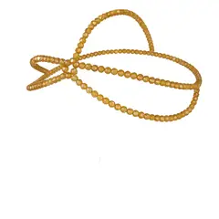 AUTORA BY MEIF RUBIO - Tiara Boho Gold en pedrería- Accesorio de cabeza para Conciertos