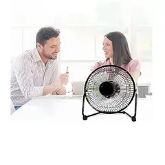 SKY - Ventilador Mini Alimentación Usb De Metal Portatil Personal