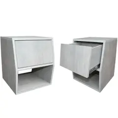 MAOS - Combo X2 Mesa De Noche Nochero Mesa Auxiliar