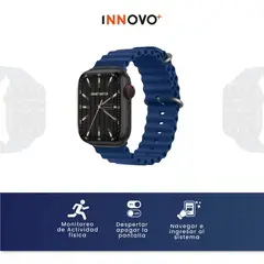 GENERICO - Combo Smartwatch V11 Audífonos Bluetooth 5ta Gen 7 Correas Llamadas