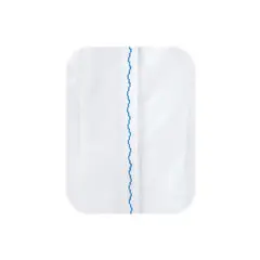 SON DOS - Camisa Blusa Blanca Oficina Elegante Bordada Azul Mujer