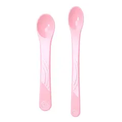 TWISTSHAKE - SET DE CUCHARAS X2 4+MESES ROSA