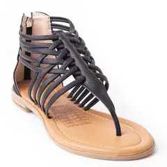 PRICE SHOES - Priceshoes Sandalias Planas Mujeres 3022525NEGRO
