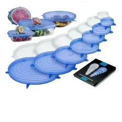 SKY - Funda Silicona Tapa Hermético Alimentos Frutas
