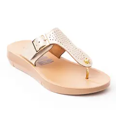 PRICE SHOES - Sandalia Confort Mujer 692Y09CHAMPANA