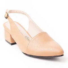 PRICE SHOES - Tacon Cerrado Puntudo Mujer 542684-1COCOA