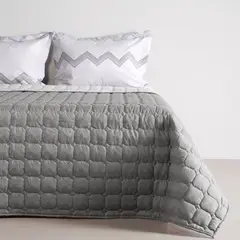 DISTRIHOGAR - Cubrelecho Doblefaz 150 Hilos Polialgodón Volcano Queen