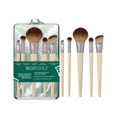 GENERICO - Kit de brochas de maquillaje Start The Day Beautiful Eco Tools
