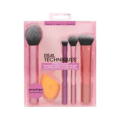 GENERICO - Juego de brochas de maquillaje esenciales Real Techniques