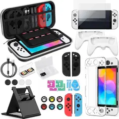 ONE PIXEL - Kit De Estuche Y Accesorios Para Nintendo Switch Oled