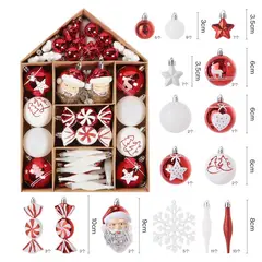 MULTIPLACE COLOMBIA - Bolas de Navidad adorno decorativo navideño 101 piezas alta calidad