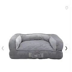 GENERICO - Cama Alina Mediana para Perro o Gato Color Gris Asphalt