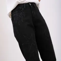 JULIANA SANCHEZ - Jean On fire - Negro