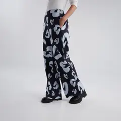 JULIANA SANCHEZ - Pantalón Soy libre - Azul