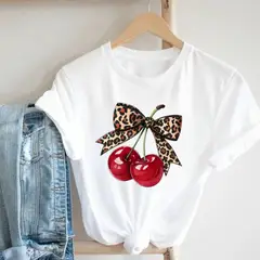 ISMI - Camiseta Animal Print Mujer Manga Corta