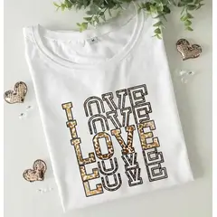 ISMI - Camiseta Animal Print Mujer Manga Corta
