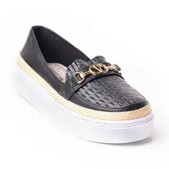 PRICE SHOES - Mocasin Casual Mujer 252Y12NEGRO