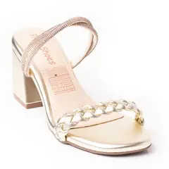 PRICE SHOES - Tacones Moda Mujer 952L-18CHAMPANA