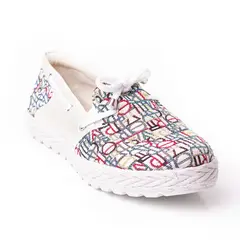PRICE SHOES - Priceshoes Zapatos Casual tipo mocasin para Mujer 452200BLANCO