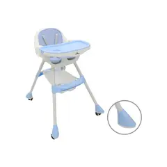 BEBESITOS - Silla Comedor 3 en 1 con rueda marca