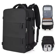 GENERICO - Morral viajero multiusos con puerto USB