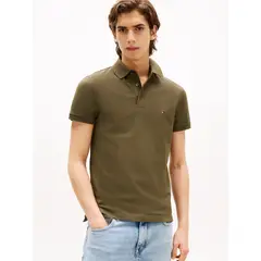 TOMMY HILFIGER - Polo verde slim 1985