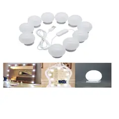 SKY - Extension Luces De Espejo Led Para Tocador Kit Bombillas